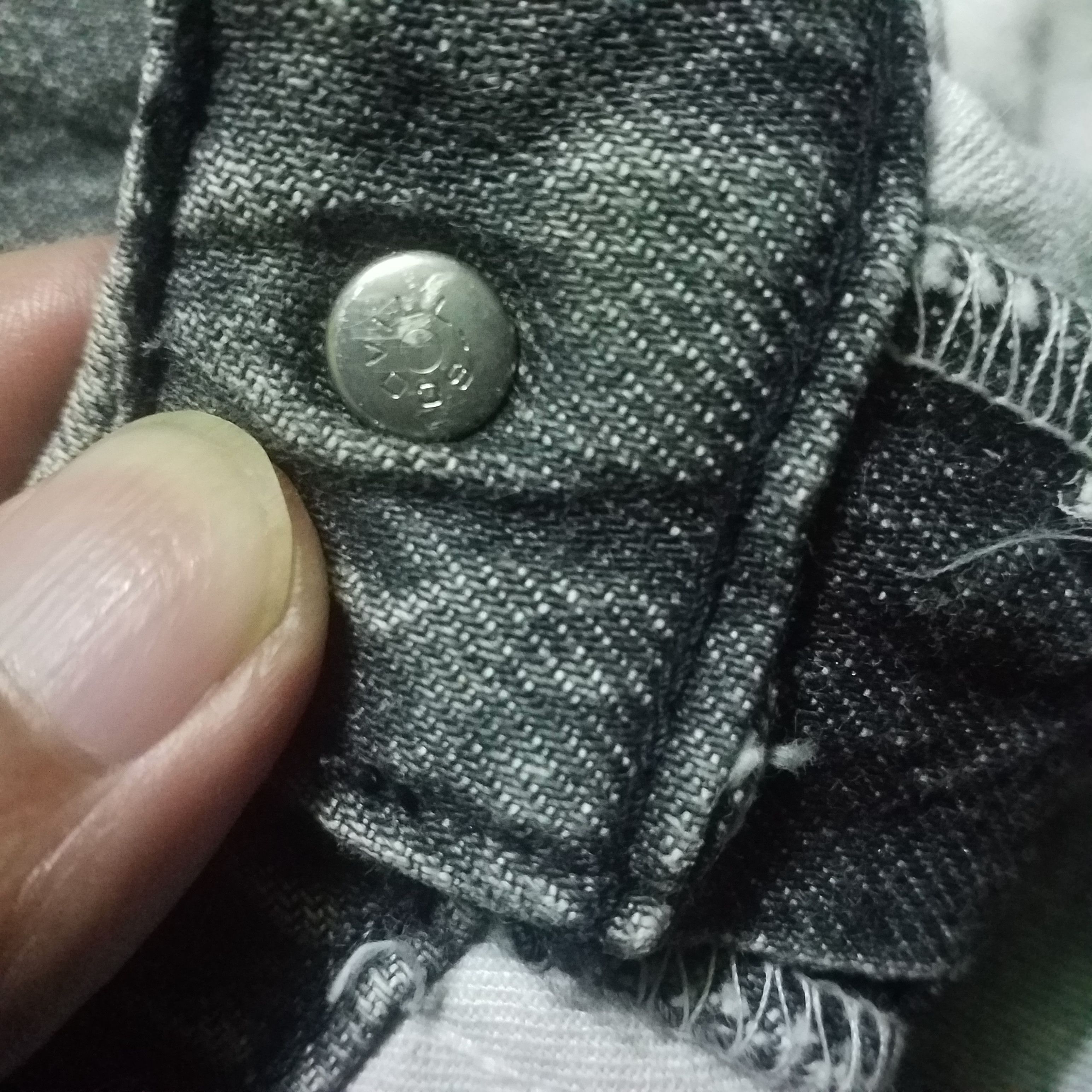 Japanese Brand BOBSON VINTAGE BLACK ASID WASH Size US 30 / EU 46 - 9 Thumbnail