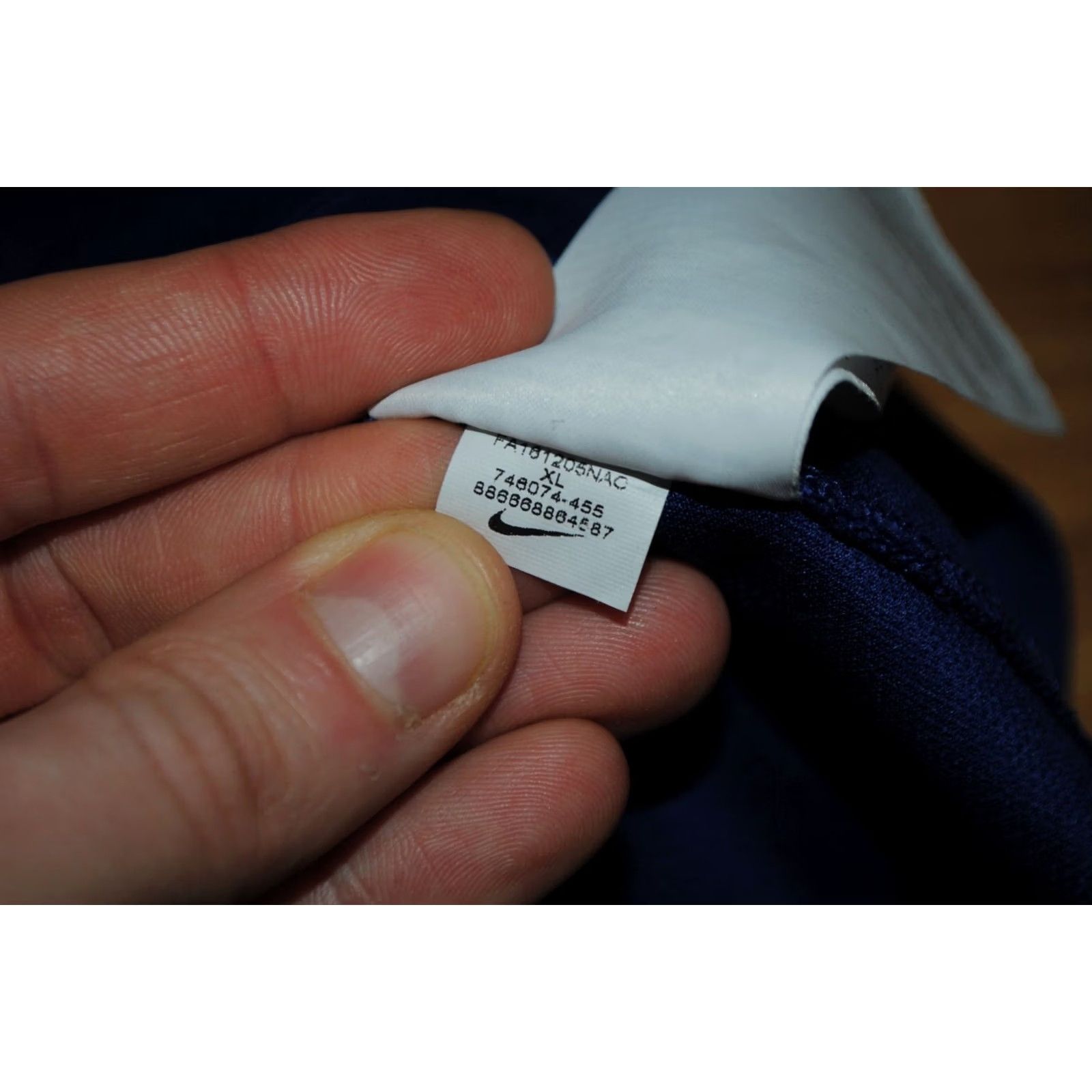 Nike NIKE GOLF POLO SHIRT XL BLUE MENS Size US XL / EU 56 / 4 - 6 Thumbnail