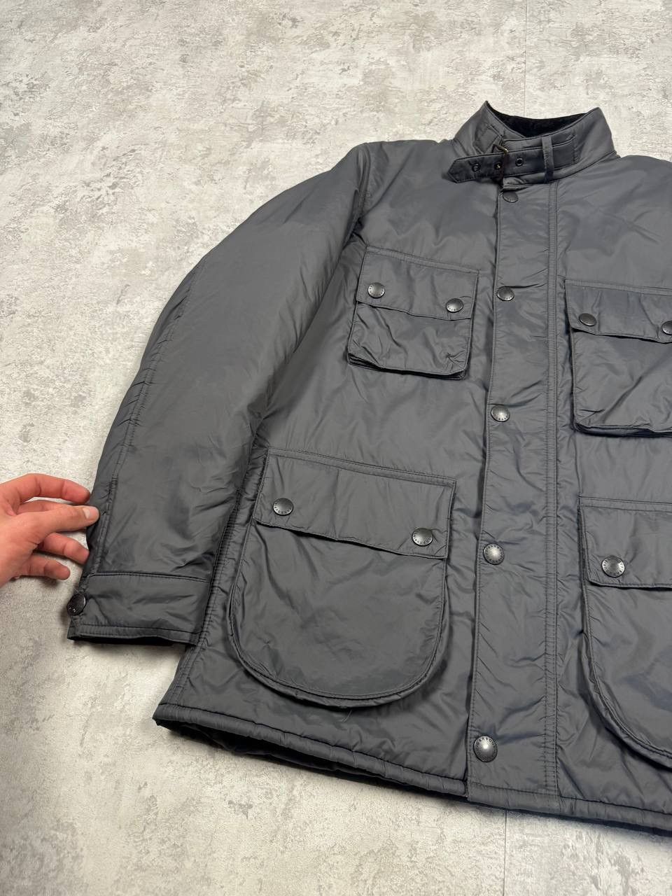 Barbour Barbour International Padded Gray Mens Jacket Size S Size US S / EU 44-46 / 1 - 4 Thumbnail