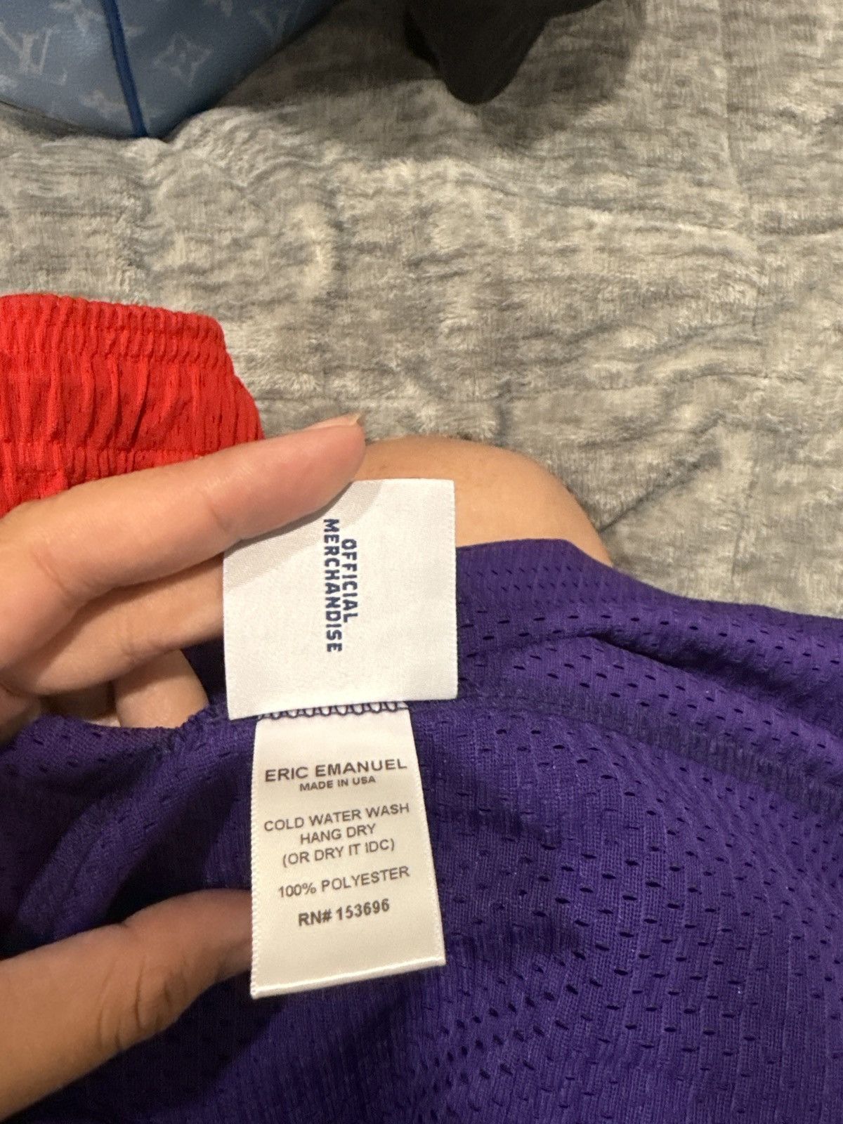 Eric Emanuel Eric Emanuel Purple Basketball Shorts Size US M / EU 48-50 / 2 - 5 Thumbnail