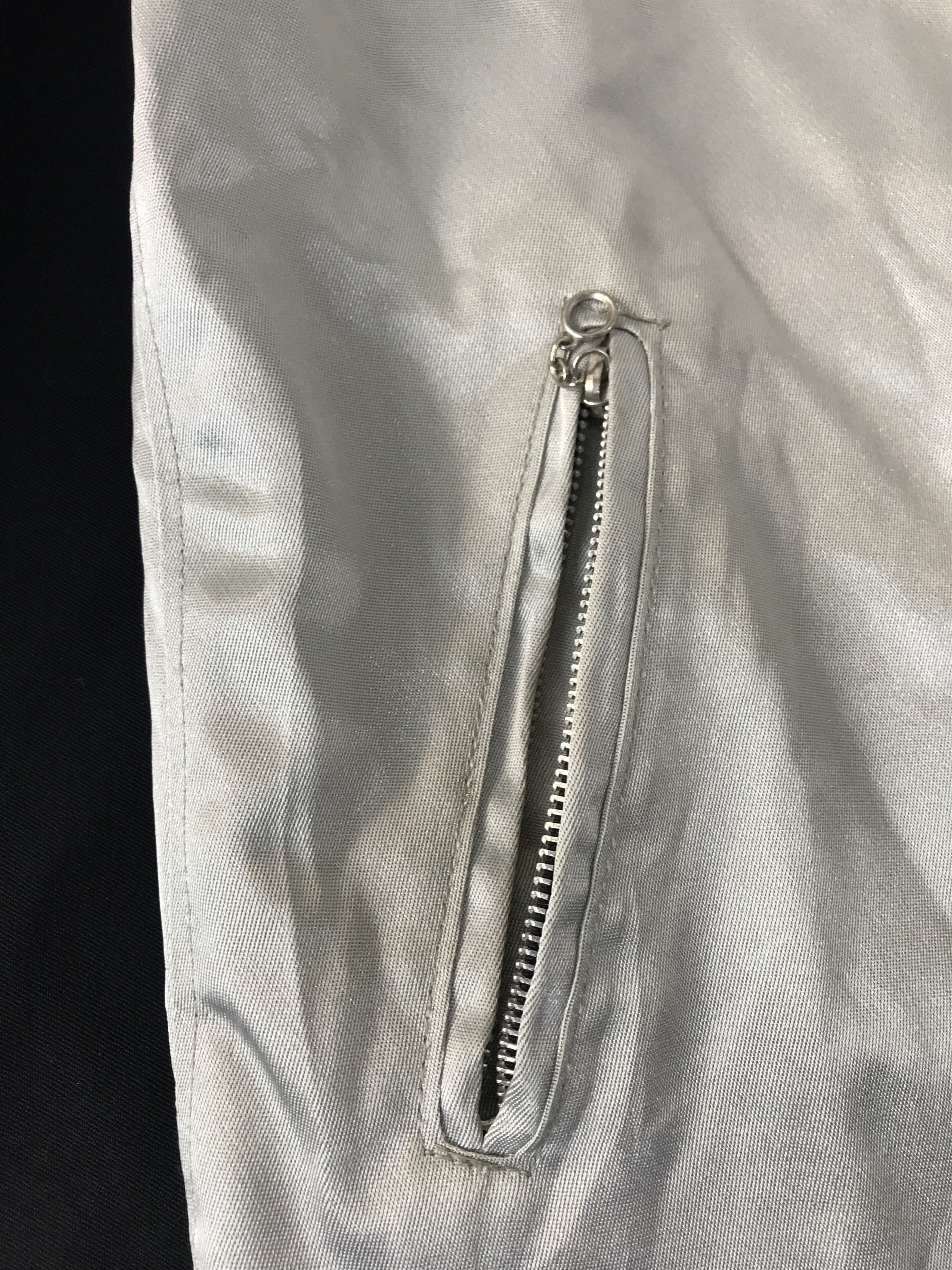 Schott 90s Schott NYC Retro Racer Zipper White Minimalist Jacket Size US M / EU 48-50 / 2 - 11 Thumbnail