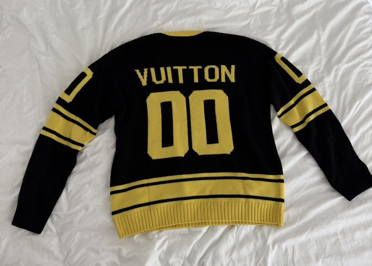 Louis Vuitton Louis Vuitton SS22 Knit Hockey Sweater - Virgil Abloh Size US L / EU 52-54 / 3 - 2 Thumbnail