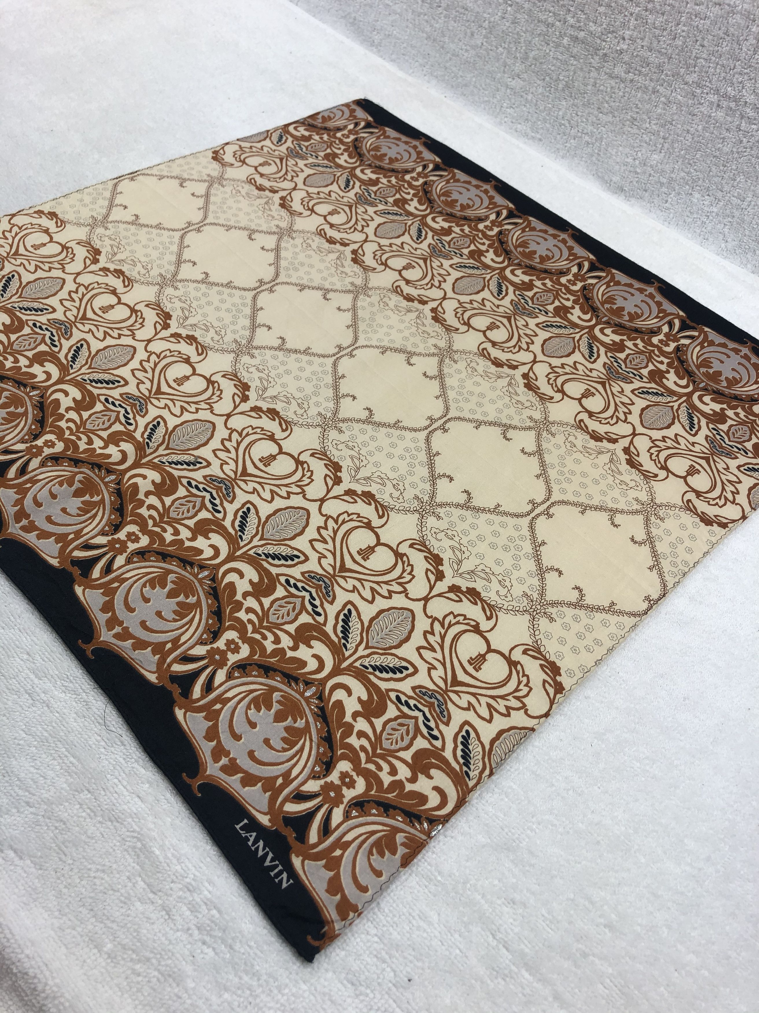 Lanvin × Vintage Lanvin Handkerchief / Bandana / Neckerchief Size ONE SIZE - 3 Thumbnail
