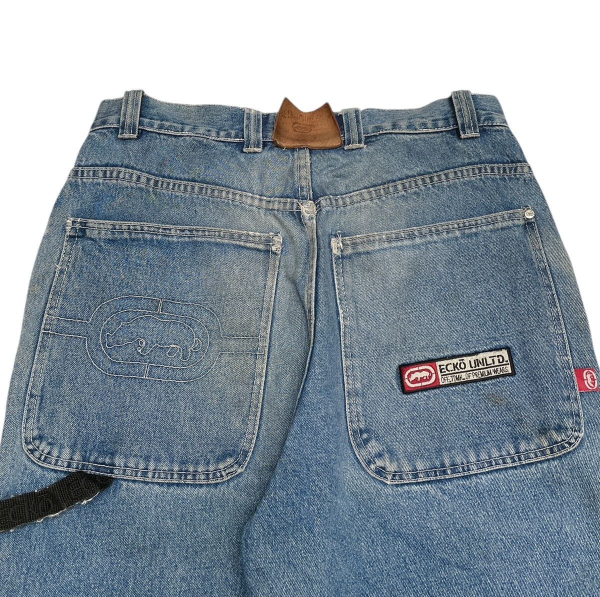Ecko Unltd. Very Rare Vintage Ecko Unltd Baggy Carpenter Jeans 1990s Size US 34 / EU 50 - 4 Thumbnail