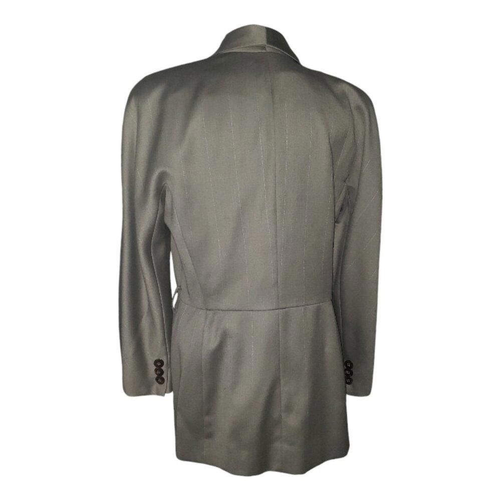Harve Benard CT1850 Harve Benard NWT Ladies Olive 90's Dble Breast Suit Size 36" / US 14 / IT 50 - 3 Thumbnail