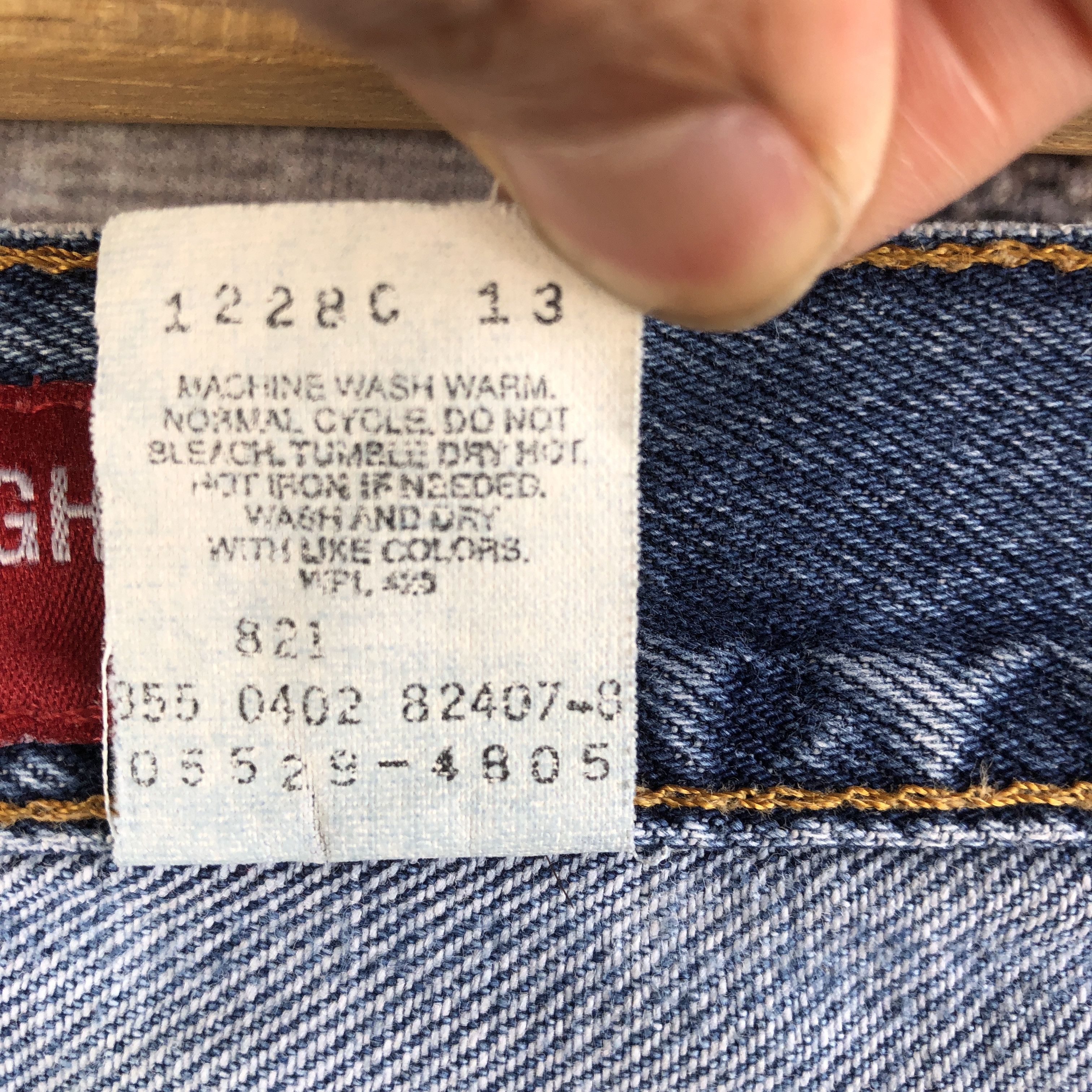 Levi's Vintage Levi's Distressed Jeans Levis 529 Painter Denim Size US 30 / EU 46 - 9 Thumbnail