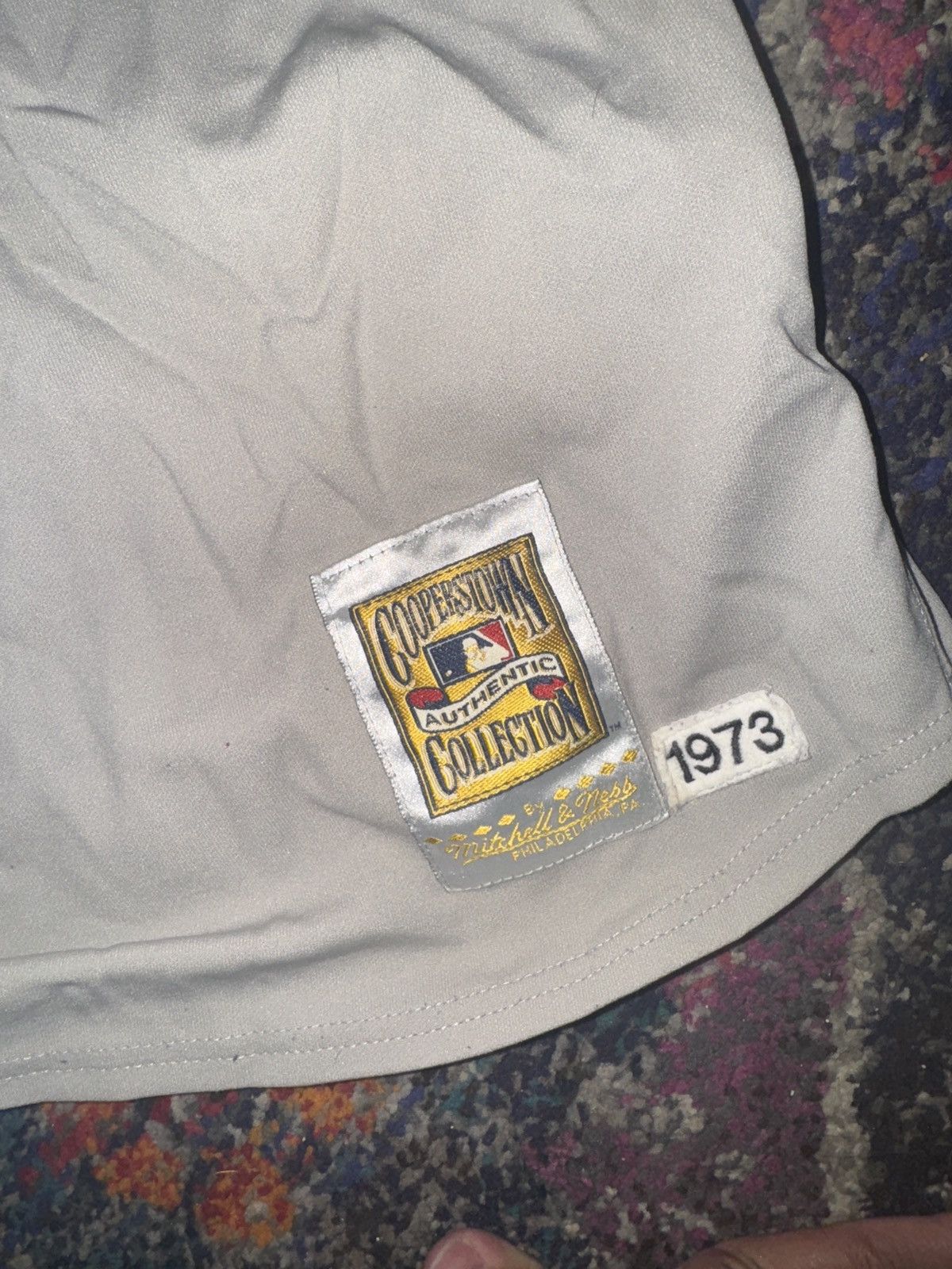 Cooperstown Collection × MLB 1973 Pitsburgh Pirates Willie Stargell w/Clemente patch 5XL Size US XXL / EU 58 / 5 - 3 Thumbnail