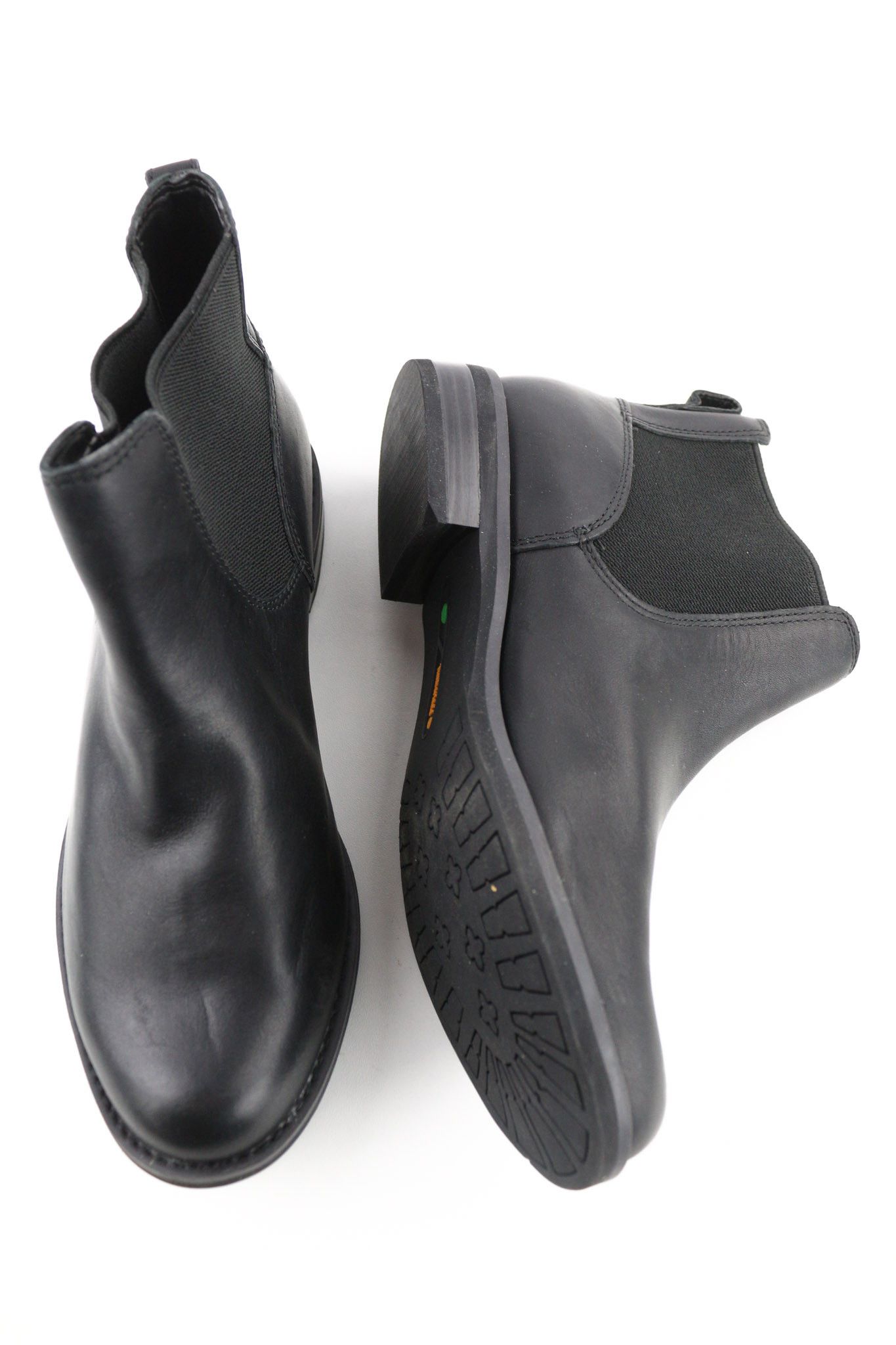 Timberland A1KHL UK4.5 Black Leather Pull Tab Boots Shoes 79954 Size US 7 / IT 37 - 6 Thumbnail