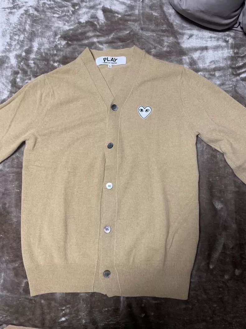 Other Comme Des Garcons Khaki Cardigan Size US L / EU 52-54 / 3 - 2 Thumbnail