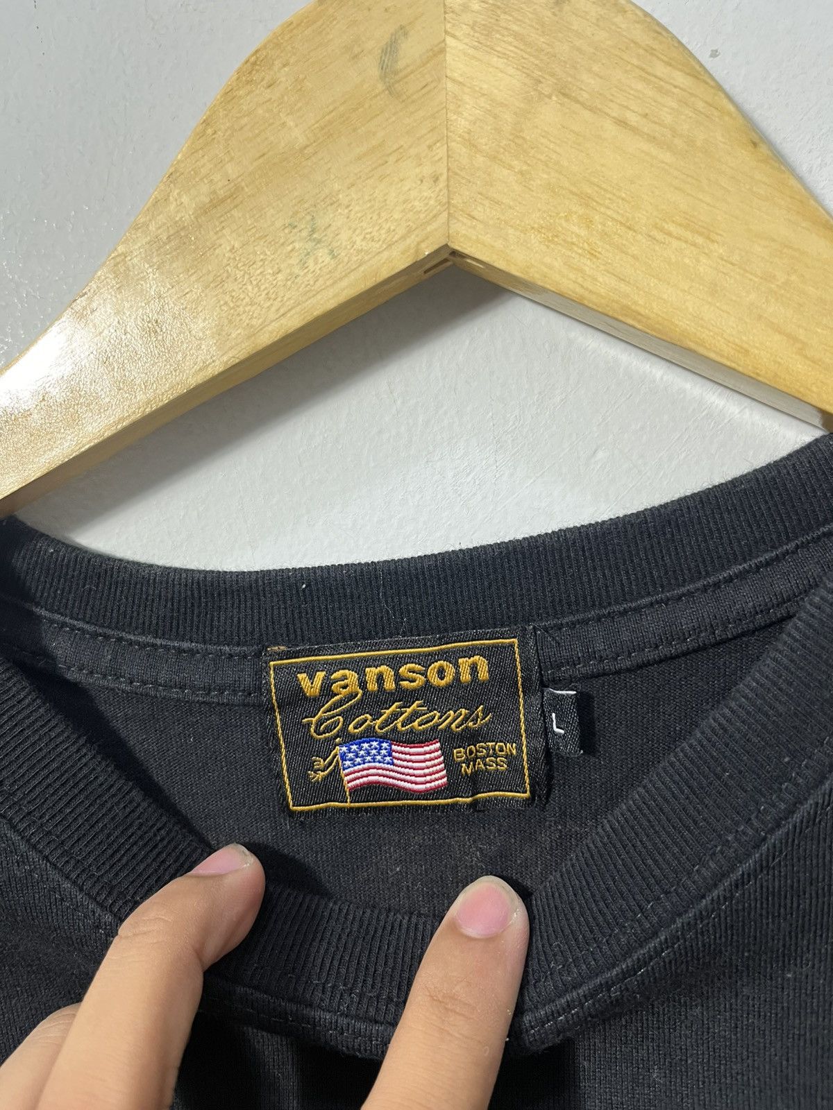 Vanson Leathers 💀Vanson x T.F.O.A Short Sleeve T-shirt💀 Size US L / EU 52-54 / 3 - 6 Thumbnail