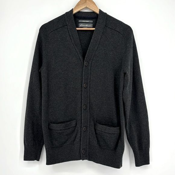 Eddie Bauer Eddie Bauer Cotton Cashmere Cardigan Sweater Men’s Size Med Size US M / EU 48-50 / 2 - 1 Thumbnail