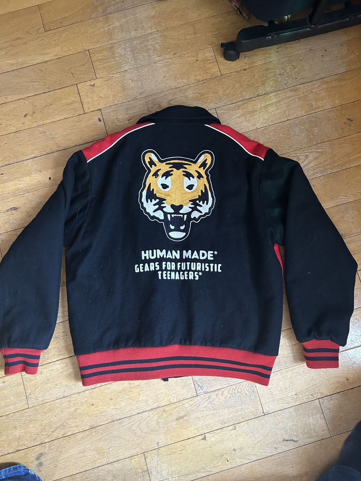 A$AP Rocky × Human Made Human Made Varsity Jacket Size US L / EU 52-54 / 3 - 2 Thumbnail