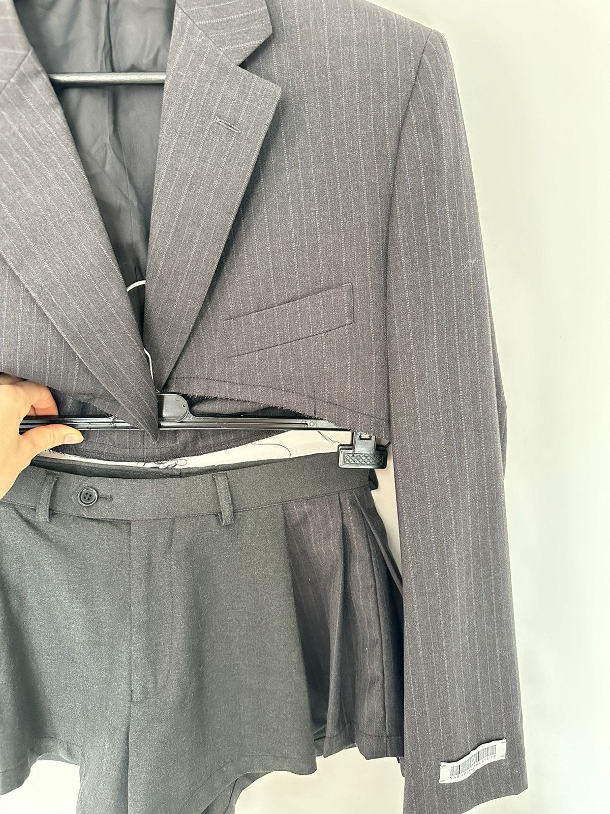 Vintage Ukrainian designer custom suit NEW Size S / US 4 / IT 40 - 6 Thumbnail