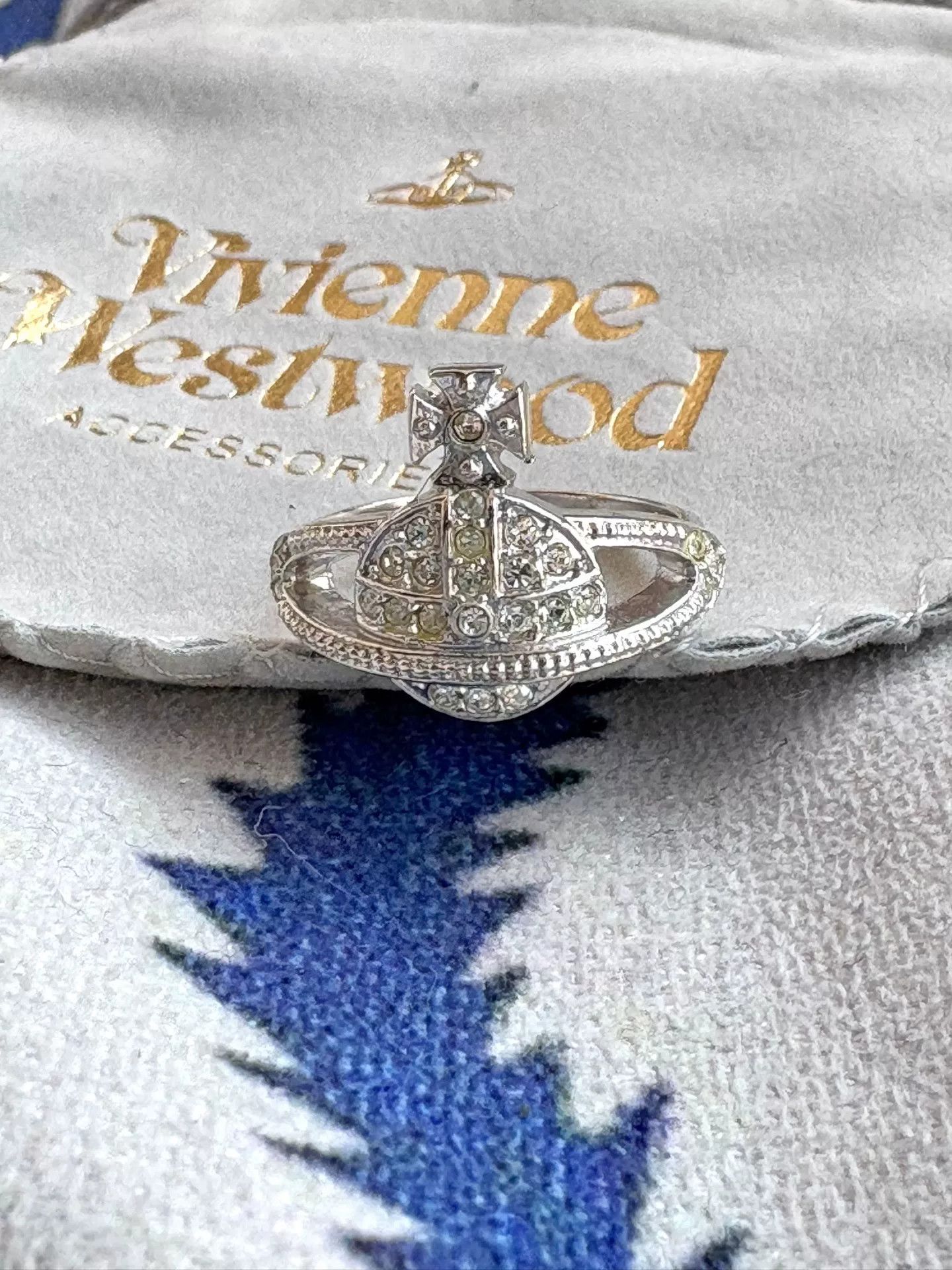 Vivienne Westwood vivienne westwood vintage diamond saturn ring Size ONE SIZE - 1 Thumbnail