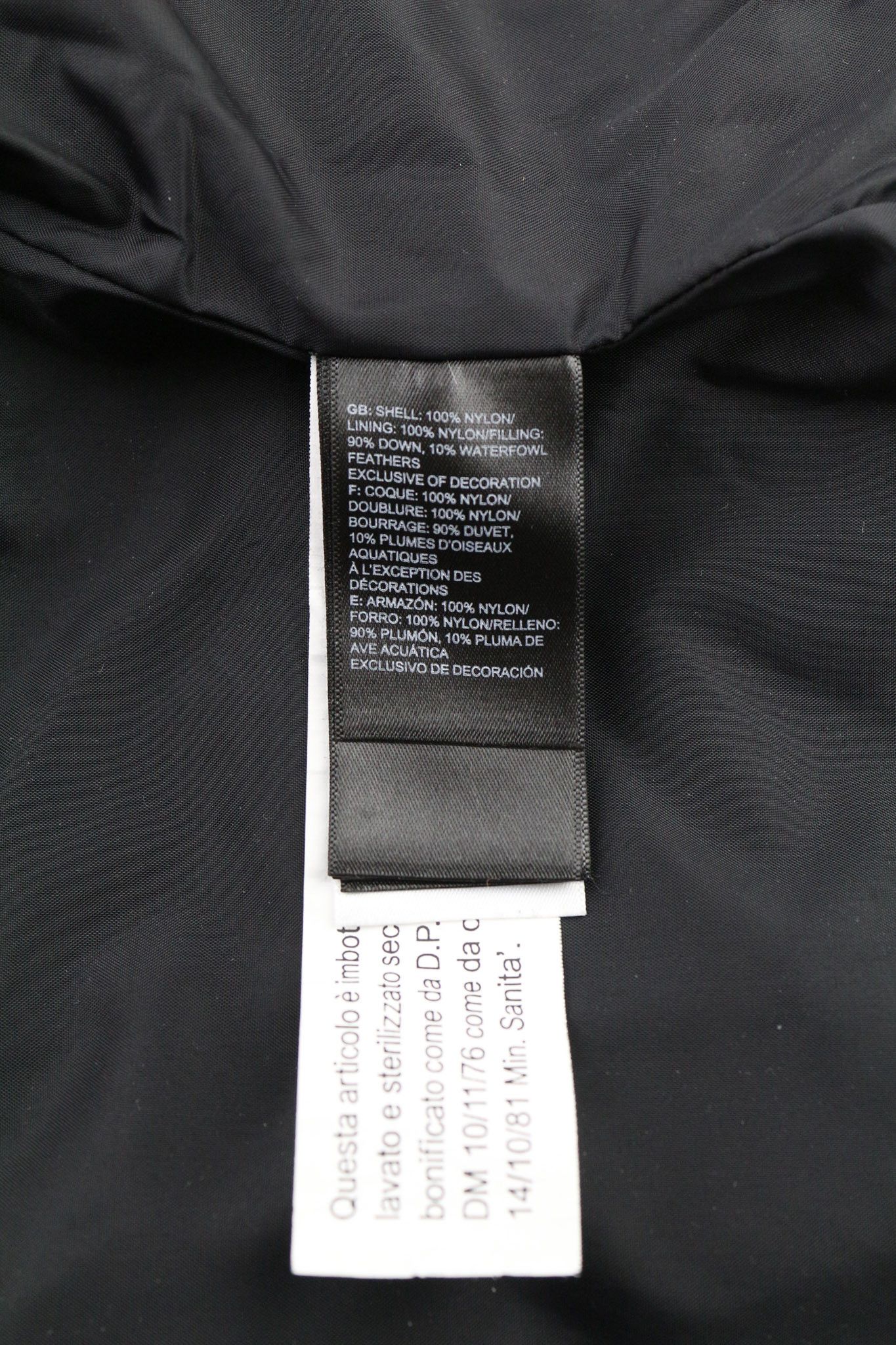 The North Face XS Zipped Pockets 700 Down Lined High Neck Jacket 79680 Size US XS / EU 42 / 0 - 8 Thumbnail