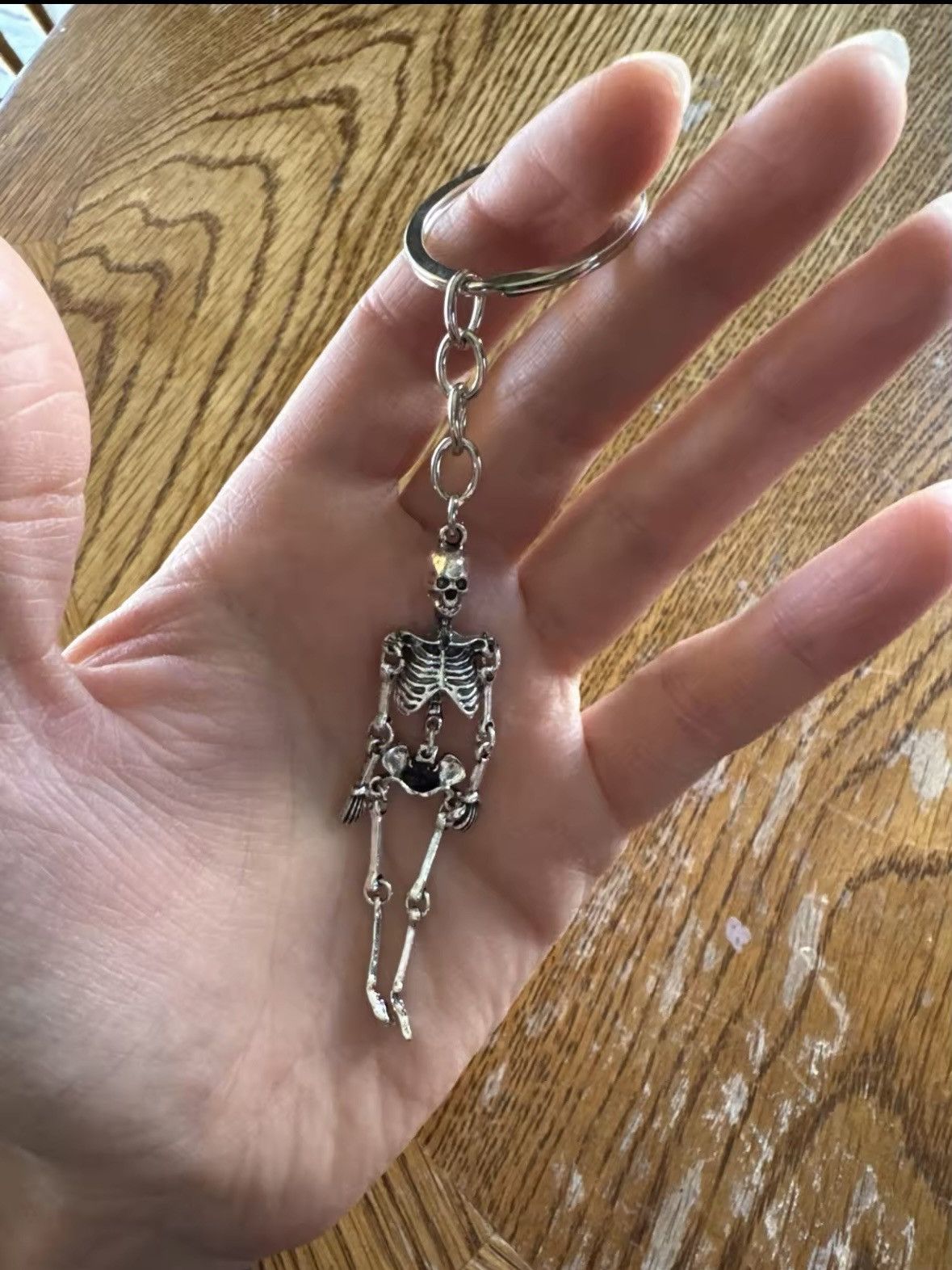 Designer Metal alloy skull pendant keychain Size ONE SIZE - 7 Thumbnail