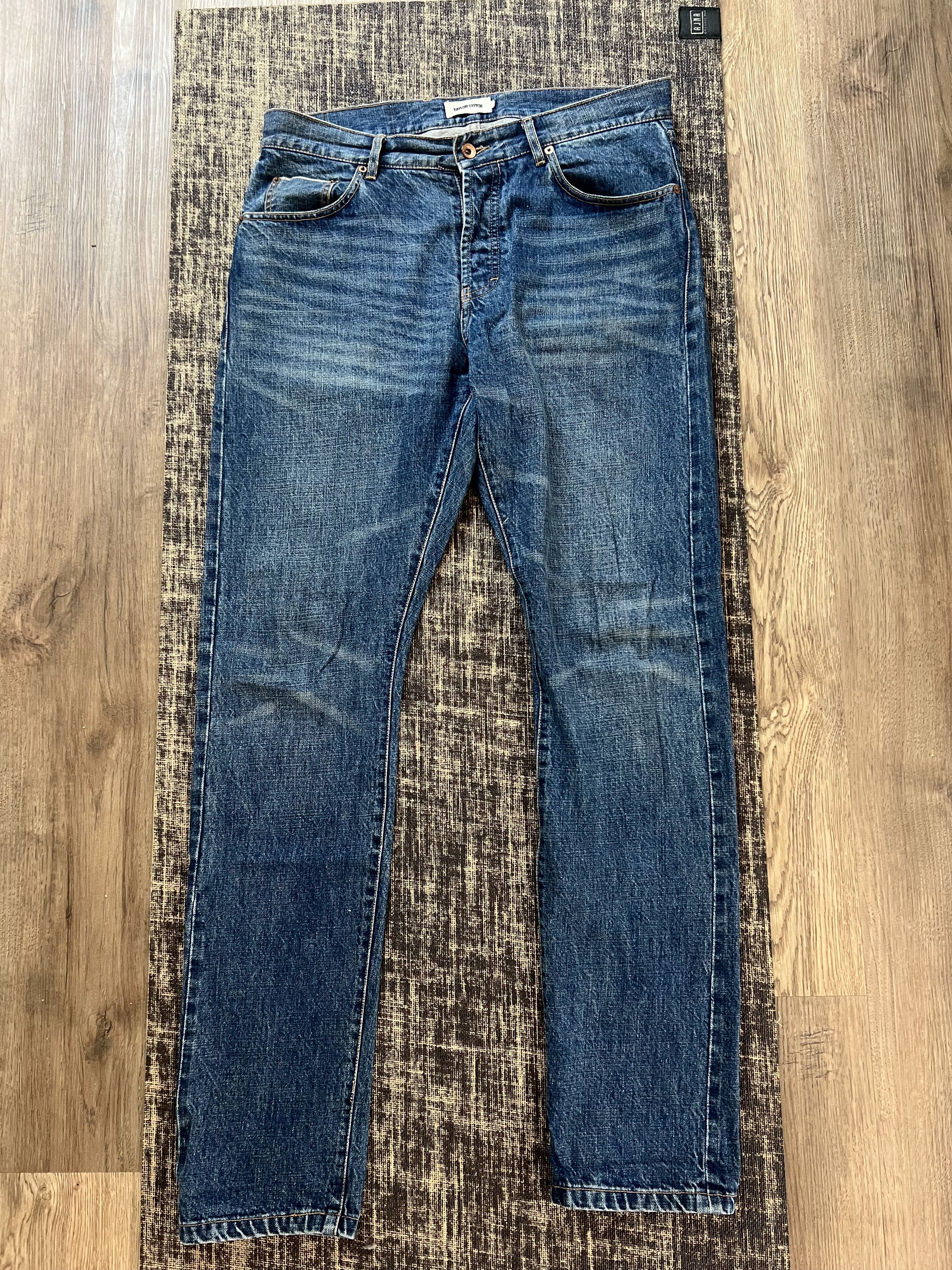 image of Taylor Stitch The Slim Jean In Sawyer Wash Organic Selvage, Men's (Size 32)