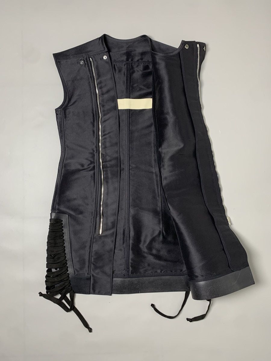 Rick Owens Rick Owens “Vicious” Spring/Summer 2014 — Leather Vest Size S / US 4 / IT 40 - 7 Thumbnail