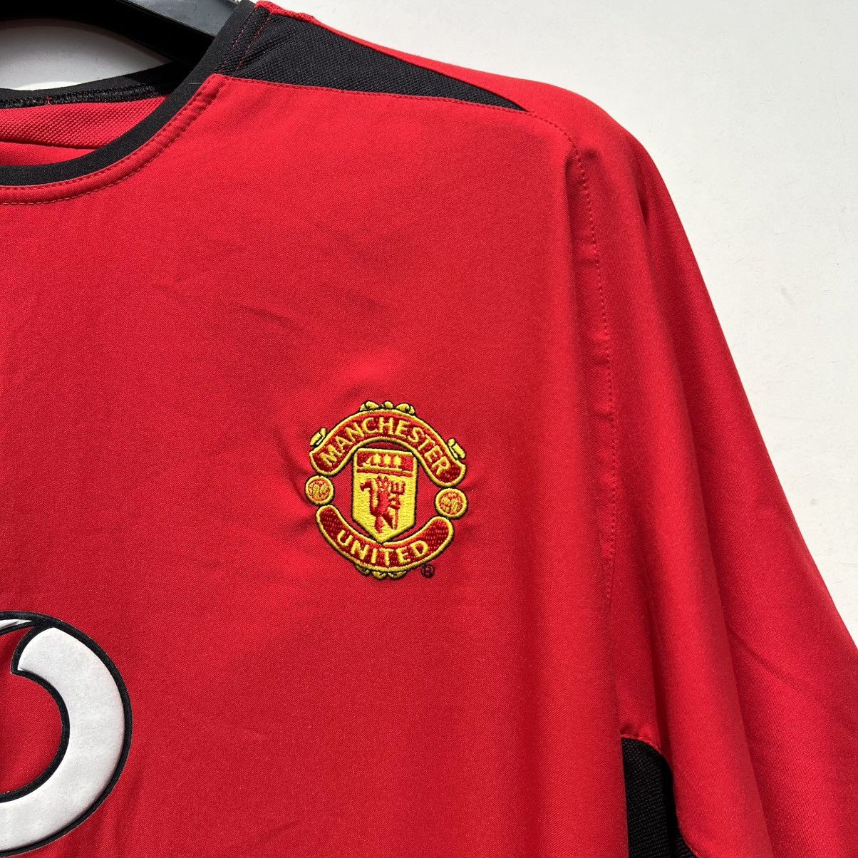 Nike Manchester United 2002 2004 soccer jersey football T-Shirt Size US XXL / EU 58 / 5 - 2 Thumbnail