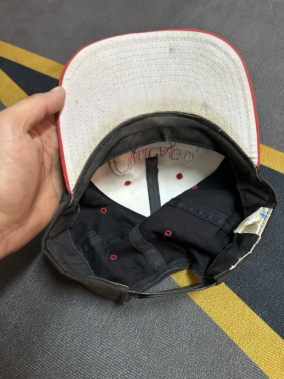 Logo Athletic × NBA × Vintage Vintage 1990 Chicago Bulls Logo Athletic Cap (Dada Buckle) Size ONE SIZE - 11 Thumbnail