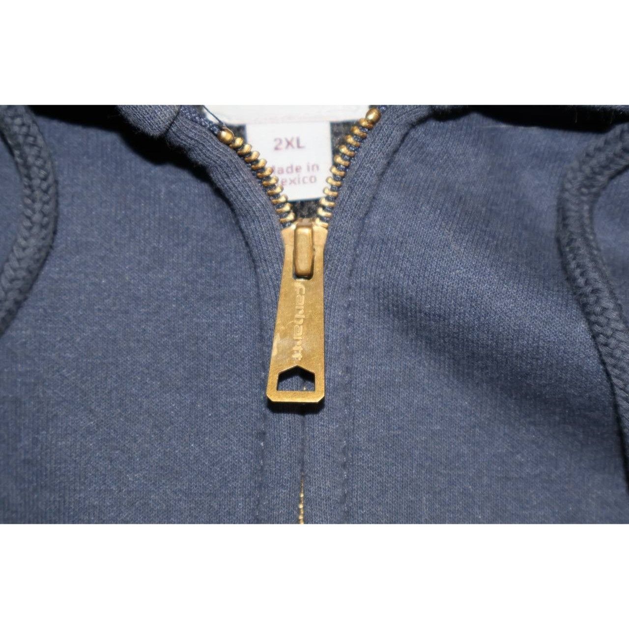 Carhartt Carhartt Rain Defender Thermal Lined Hoodie Mens 2XL Navy Size US XXL / EU 58 / 5 - 7 Thumbnail