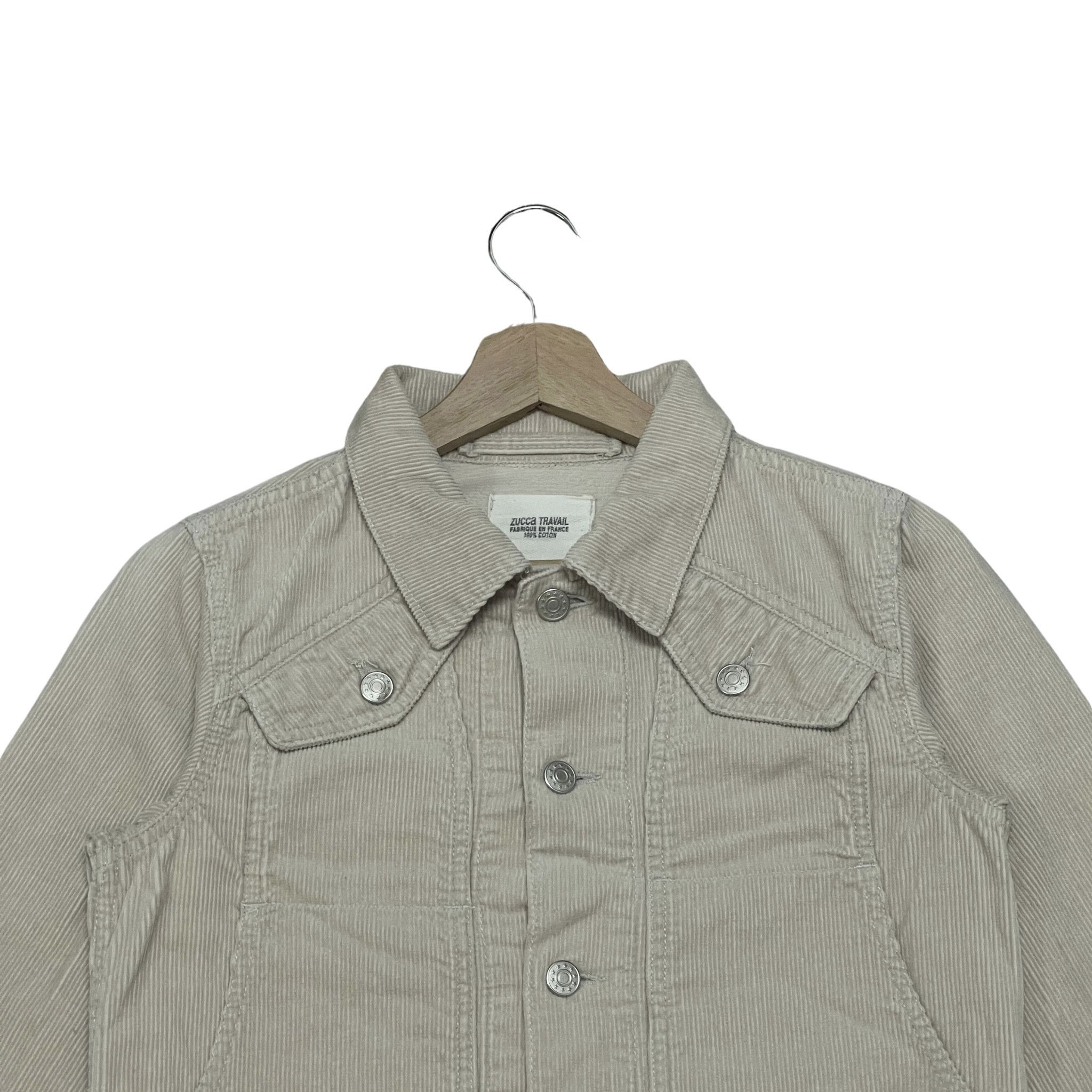 Issey Miyake Vintage Zucca Travail Issey Miyake Corduroy Buttons Jacket Size US XS / EU 42 / 0 - 6 Thumbnail