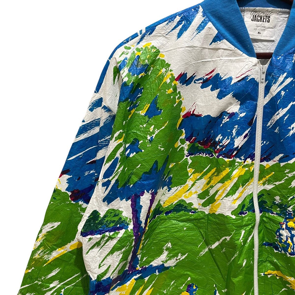 Golf le Fleur Rare Vintage Graphic Design Golf Printed Zipper Light Jacket Size US XL / EU 56 / 4 - 5 Thumbnail