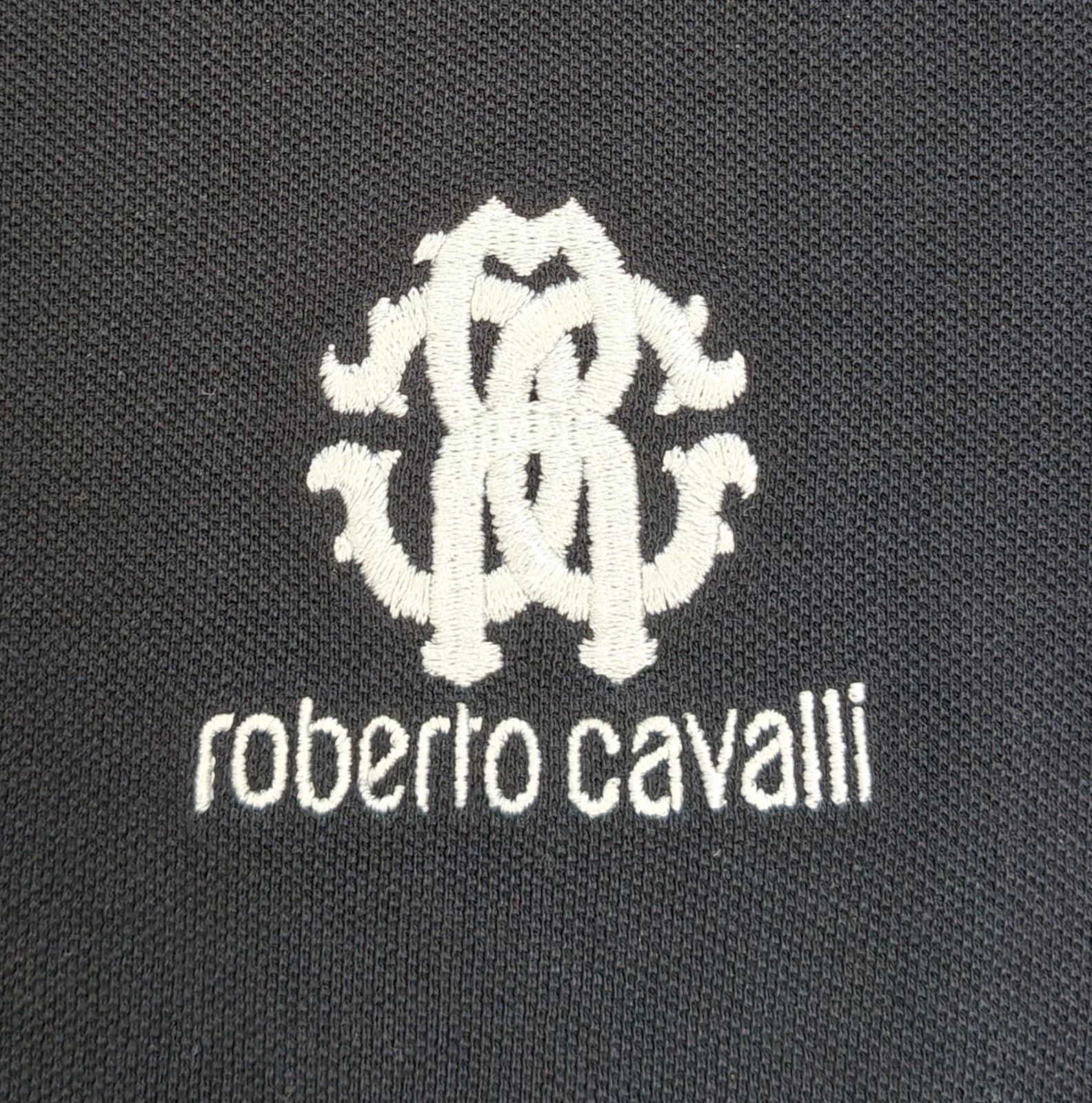 Roberto Cavalli Robert Cavalli RC Monogram-Embroidered Polo Shirt T / 6005 Size US L / EU 52-54 / 3 - 3 Thumbnail