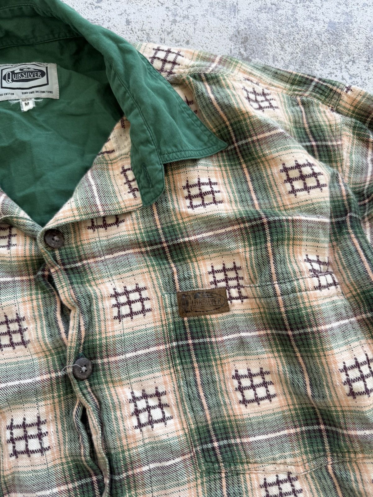 Quiksilver × Vintage Vintage Quiksilver Men Oversize Shirt Size US M / EU 48-50 / 2 - 7 Thumbnail