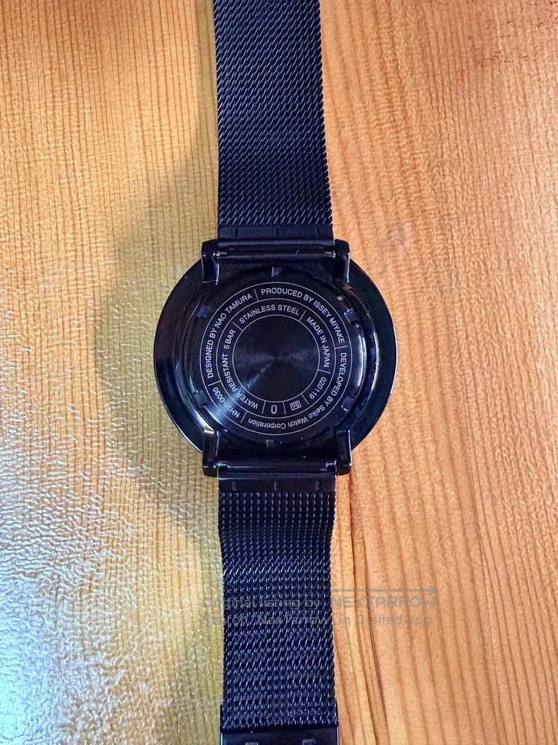 Issey Miyake Issey Miyake Black Watch Size ONE SIZE - 4 Thumbnail