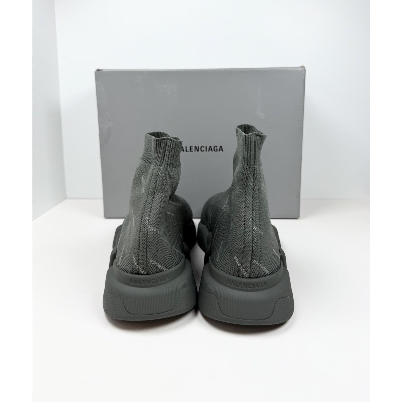 Balenciaga Size 46EU/13US - Balenciaga 2.0 Speed Olive Green NEW Size US 13 / EU 46 - 4 Thumbnail