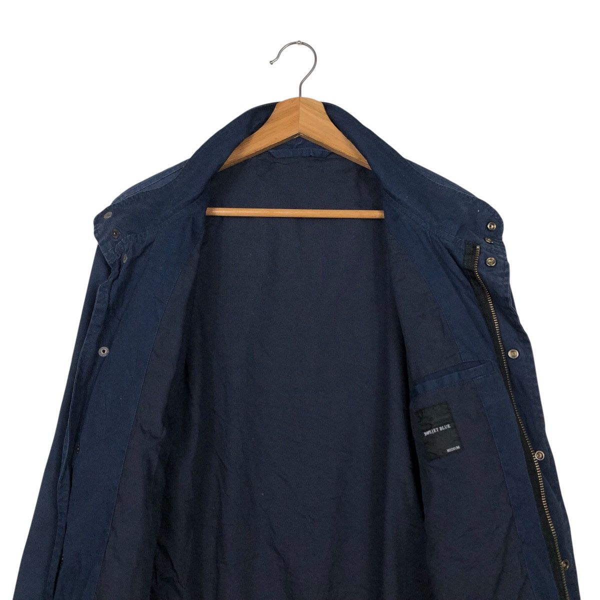 Japanese Brand × Ships Jet Blue 📌Vintage Bomber Jacket Ships Jet Blue Japan Issey Miyake Size US M / EU 48-50 / 2 - 15 Thumbnail