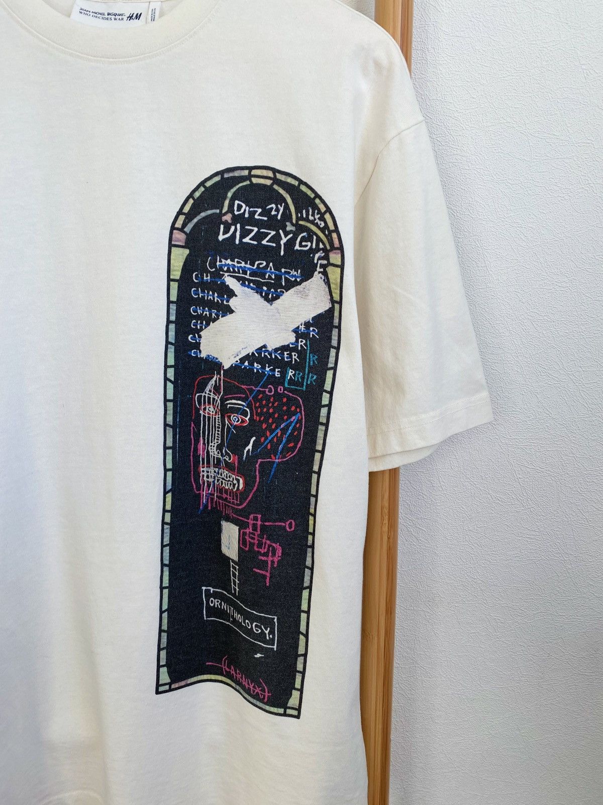 H&M × Jean-Michel Basquiat × Who Decides War WHO DECIDES WAR x BASQUIAT x H&M RELAXED FIT COTTON T-SHIRT Size US M / EU 48-50 / 2 - 20 Thumbnail