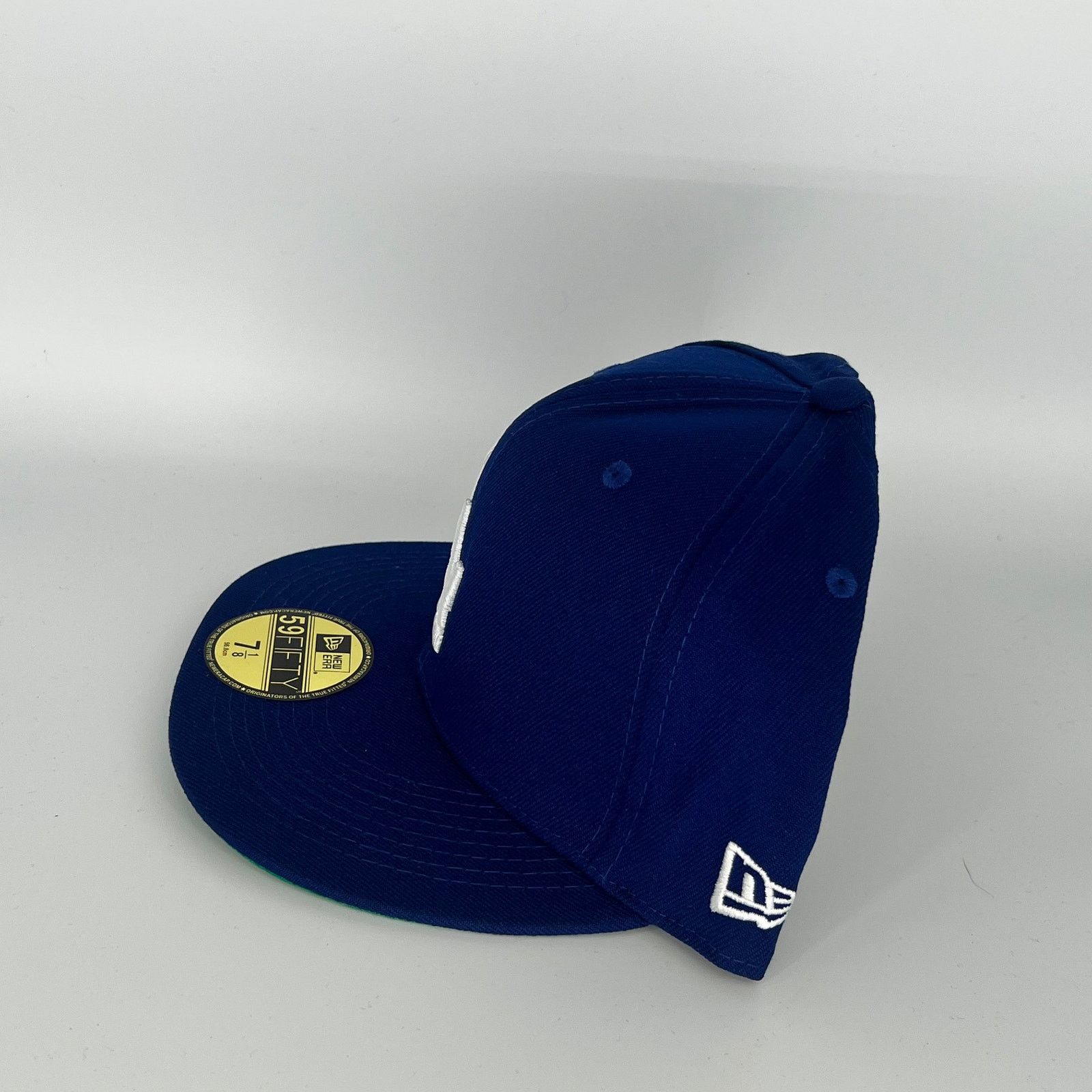 New Era Size 7 1/4 Blue Los Angeles Dodgers Angeles New Era Size ONE SIZE - 2 Thumbnail