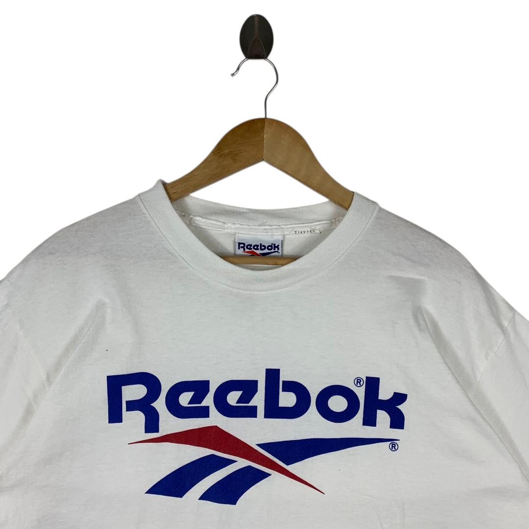 Reebok Vintage REEBOK OG logo white tee Size US L / EU 52-54 / 3 - 2 Thumbnail