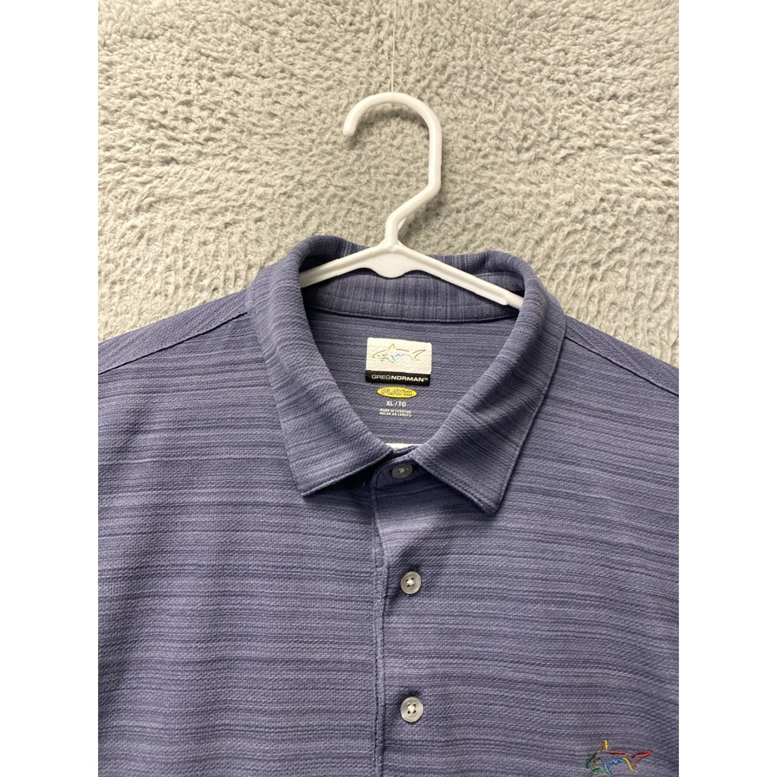 Vintage Greg Norman Polo Shirt Adult XL Gray Classic Fit Golf Size US XL / EU 56 / 4 - 3 Thumbnail