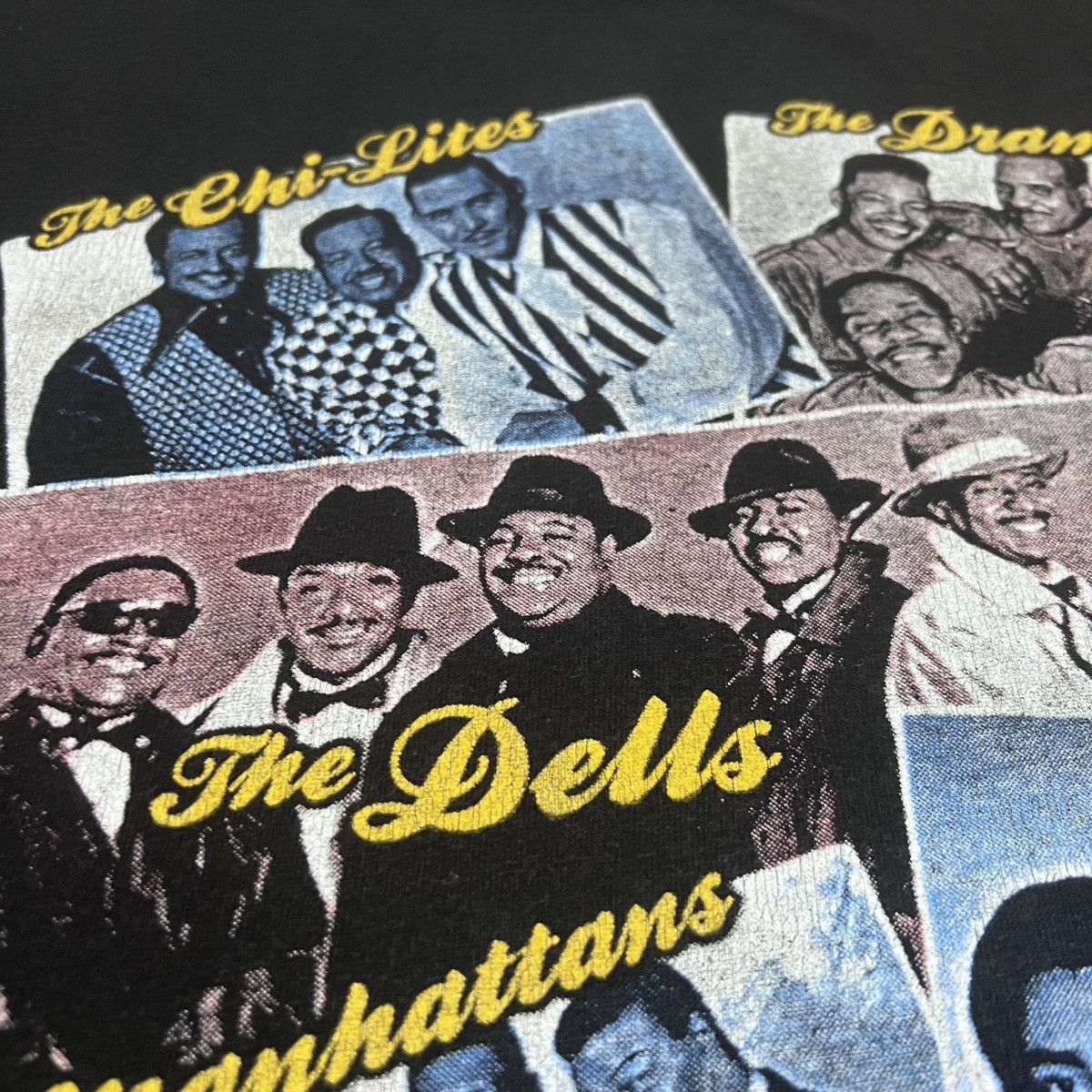 Band Tees × Vintage Vintage Y2K The Dells Soul Jam Tee 2XL R&B The Manhattans Size US XXL / EU 58 / 5 - 11 Thumbnail