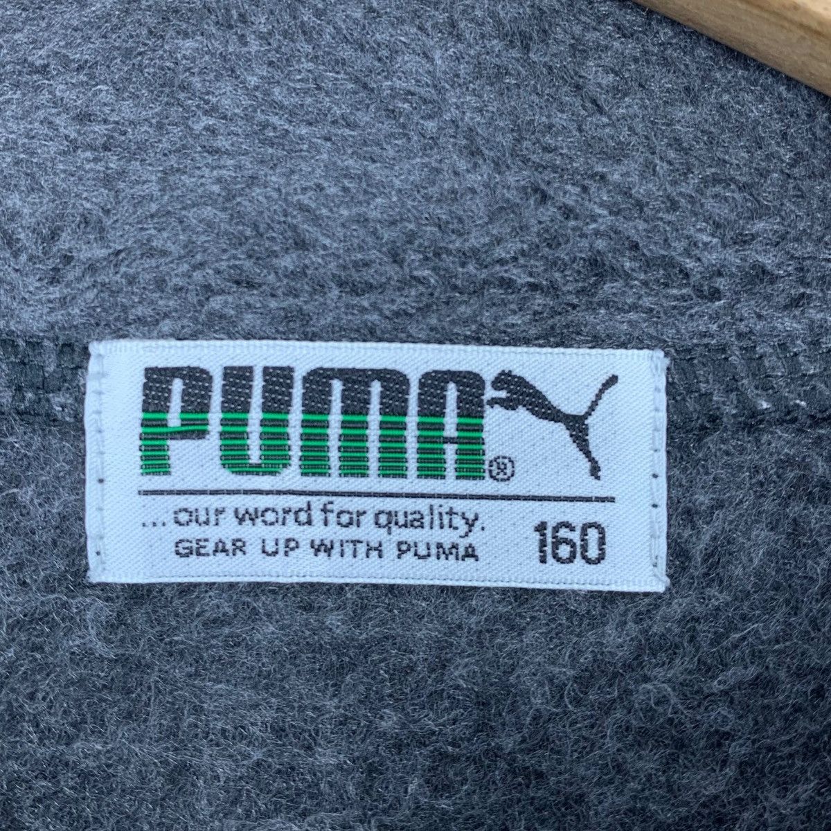 Puma × Vintage Vintage PUMA Sportswear Side Tape Half Ziper Pullover Jumper Size US L / EU 52-54 / 3 - 5 Thumbnail