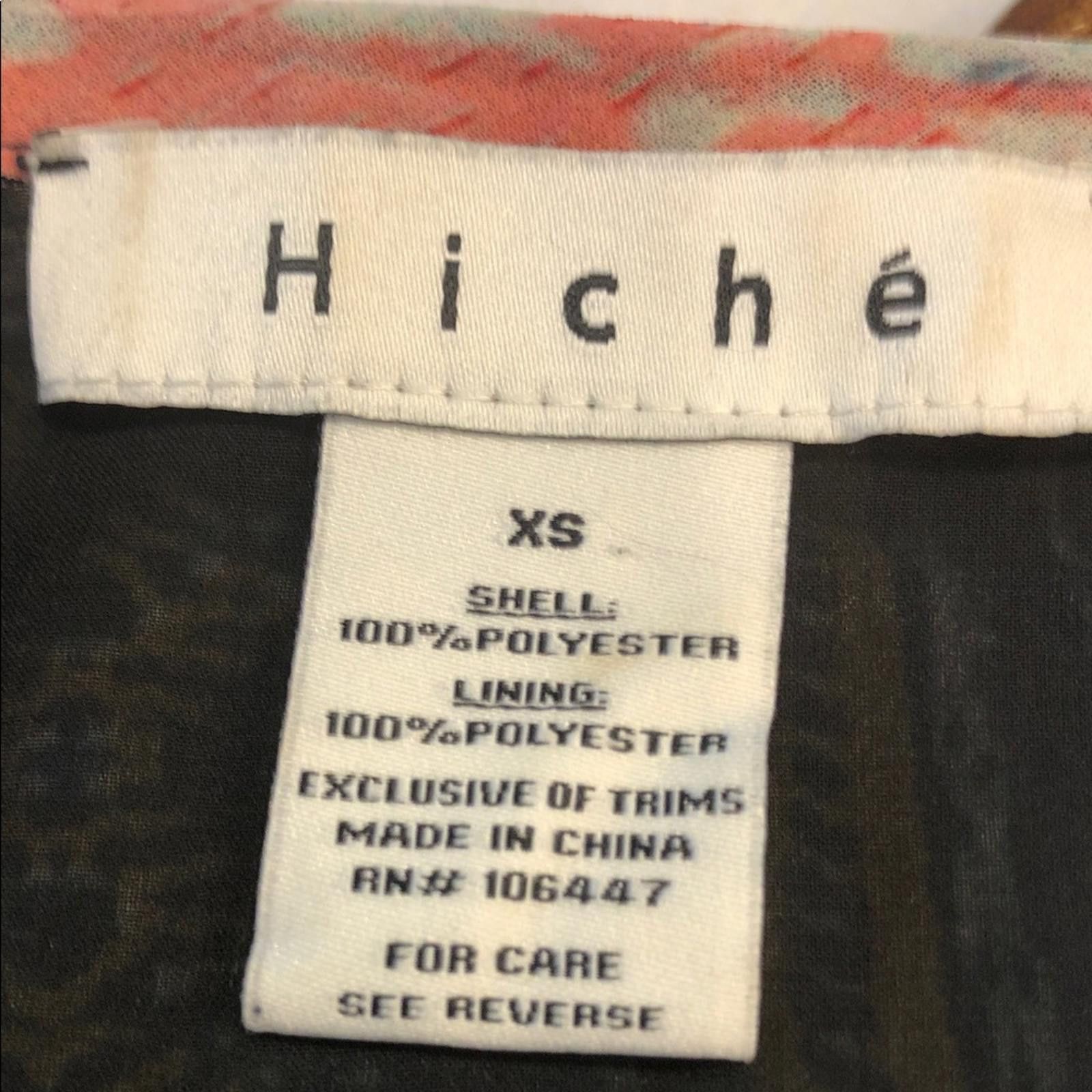 Hickey Freeman Hiché floral patchwork midi dress black pink SZ XS Size XS / US 0-2 / IT 36-38 - 6 Thumbnail