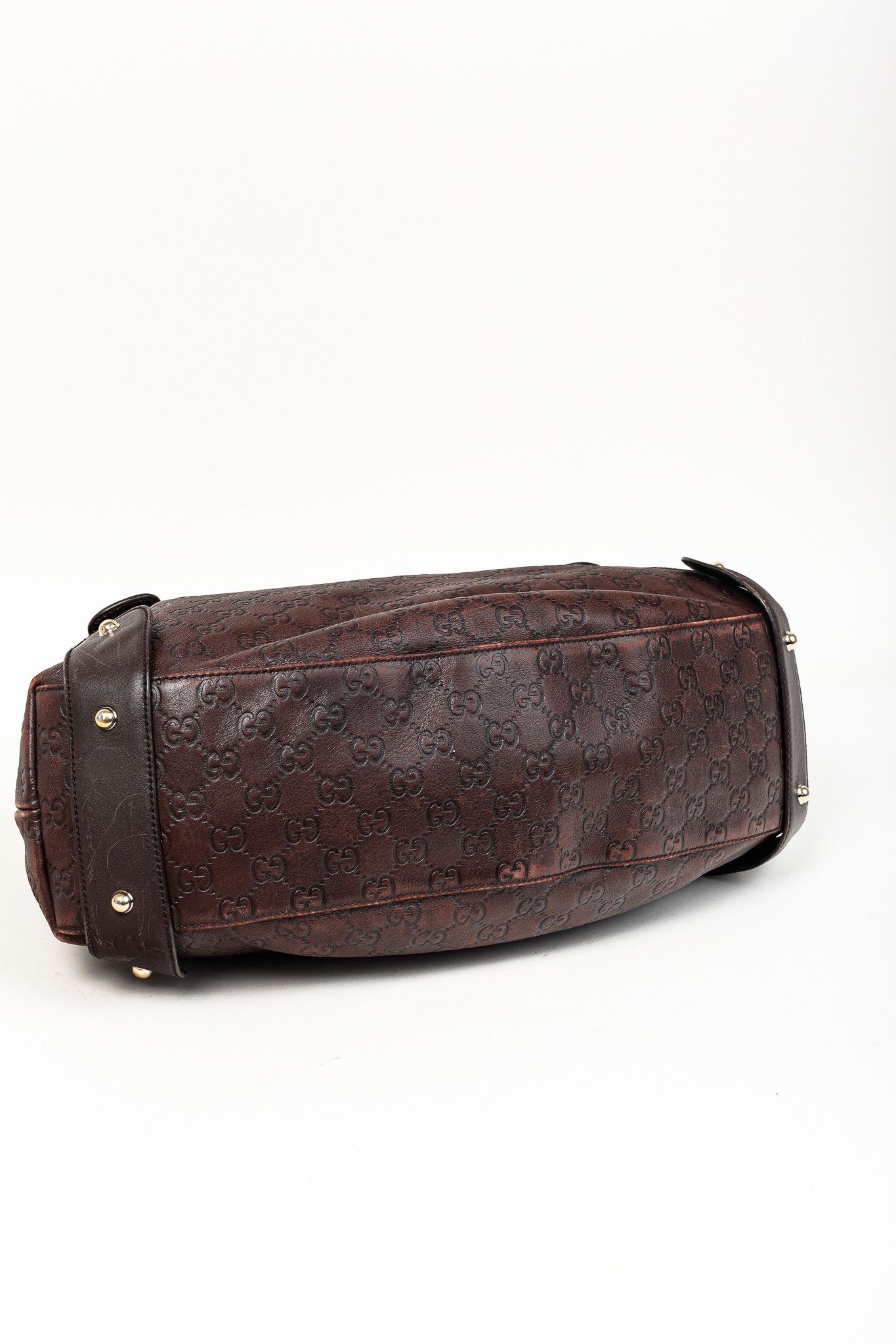 Gucci Gucci Pelham Brown Guccissima Horsebit Hobo Bag Size ONE SIZE - 5 Thumbnail