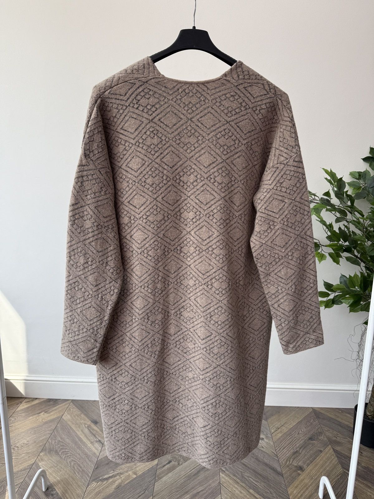 Gudrun Sjoden Vintage Gudrun Sjoden Womens Cardigan Knit Geometric Pattern Size L / US 10 / IT 46 - 8 Thumbnail