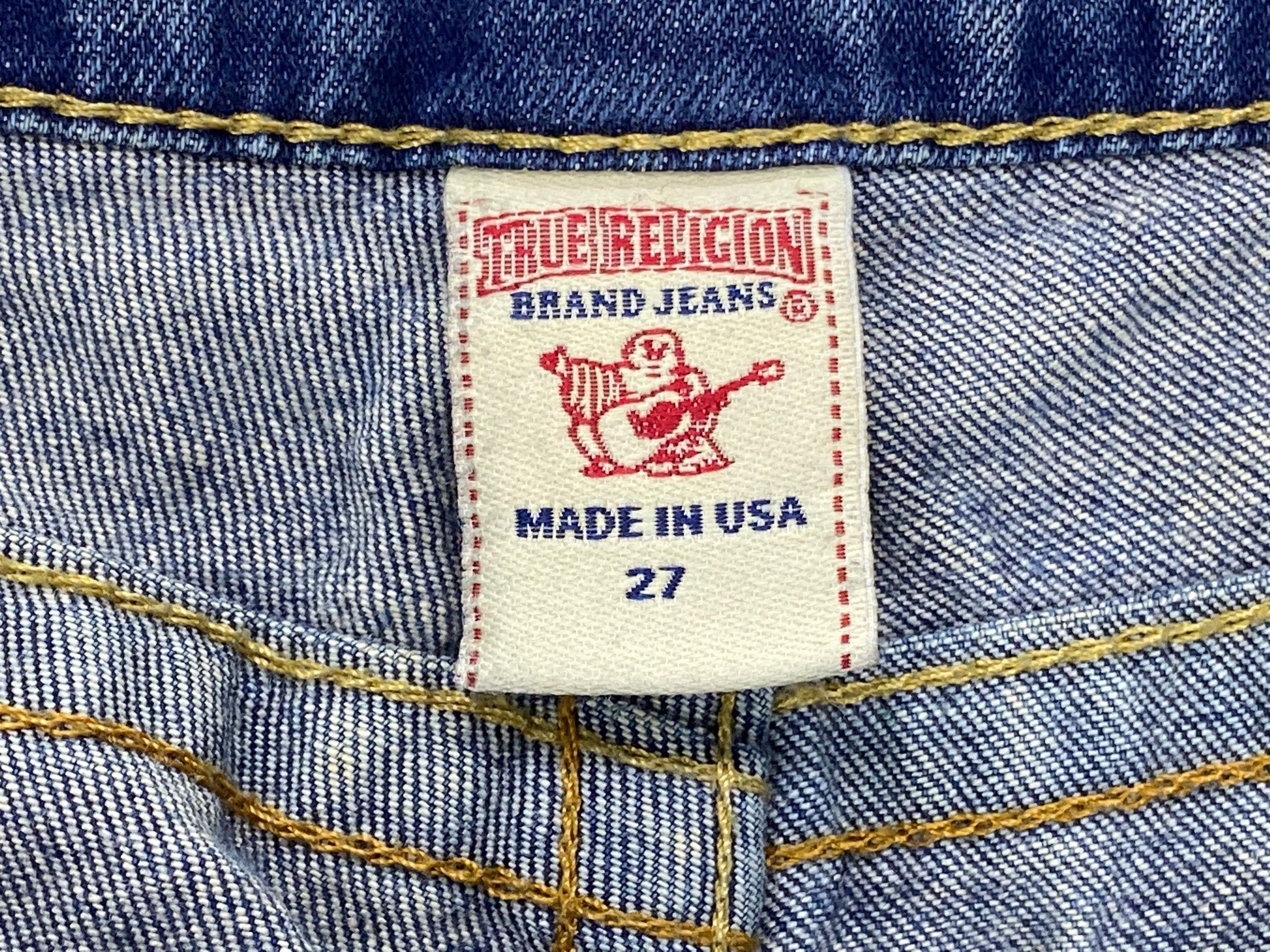 True Religion True Religion Billy Skinny Denim Jeans Size US 27 - 8 Thumbnail