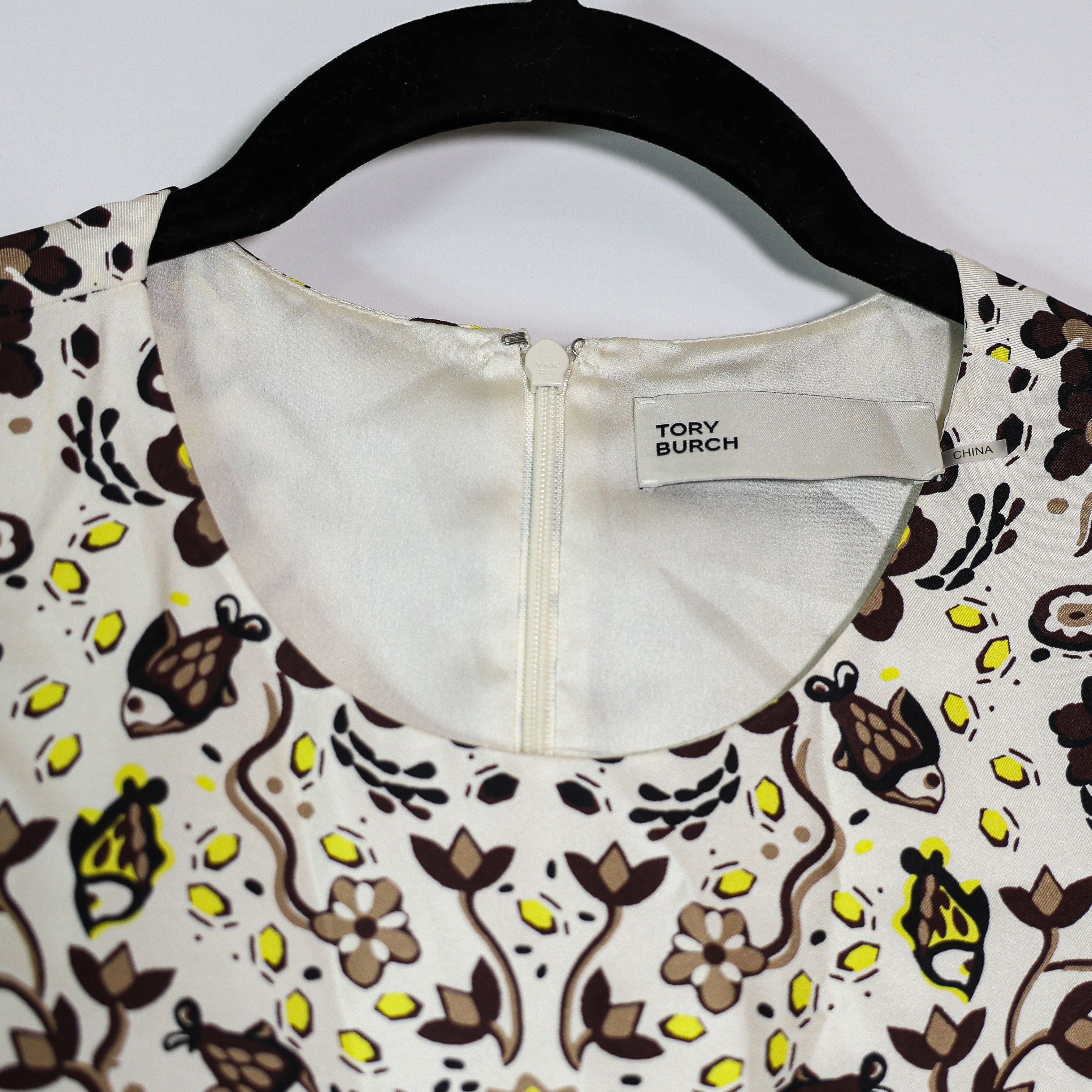 Tory Burch Tory Burch Pisces Dream Paisley Print Silk Size M / US 6-8 / IT 42-44 - 2 Thumbnail