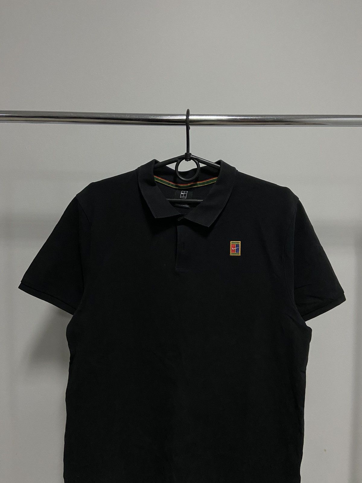 Nike × Vintage Nike Court Vintage Small logo T Shirt Polo Tennis Size US M / EU 48-50 / 2 - 2 Thumbnail