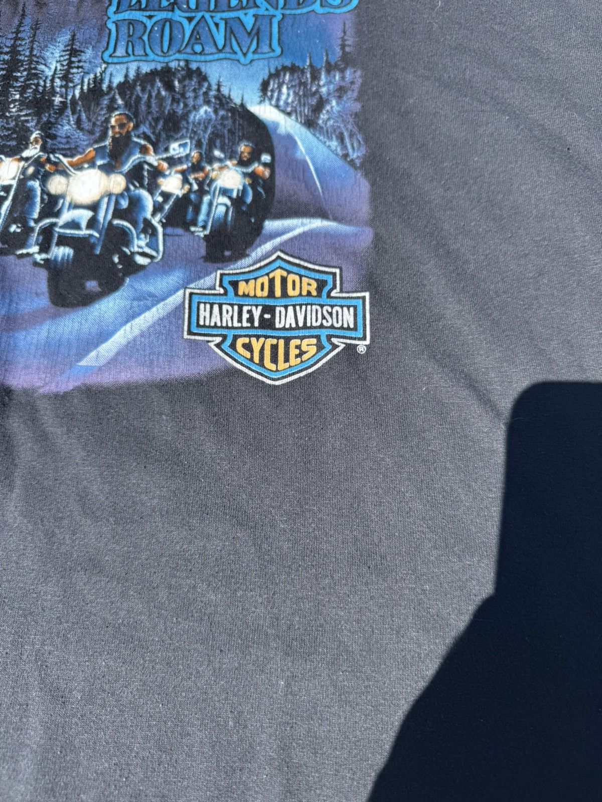 Harley Davidson Vintage 90s Harley Davidson Single Stitch tee Size US XL / EU 56 / 4 - 5 Thumbnail