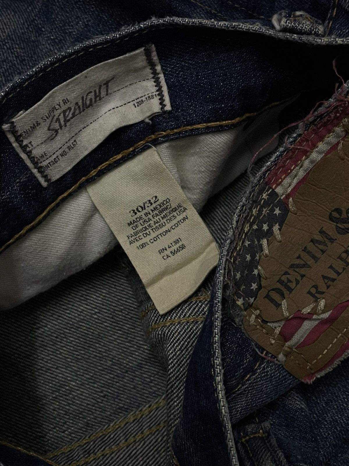 Polo Ralph Lauren Vintage Designer Denim Supply Ralph Lauren Distressed Denim Size US 32 / EU 48 - 17 Thumbnail