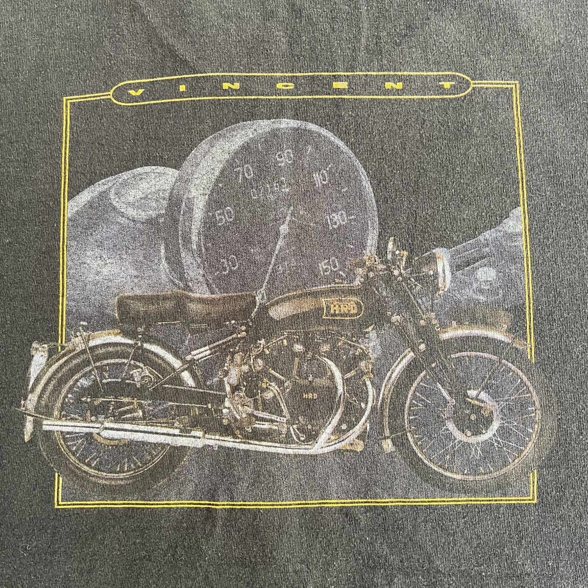 Vintage Vintage Vincent Black Shadow Shirt Size US L / EU 52-54 / 3 - 4 Thumbnail
