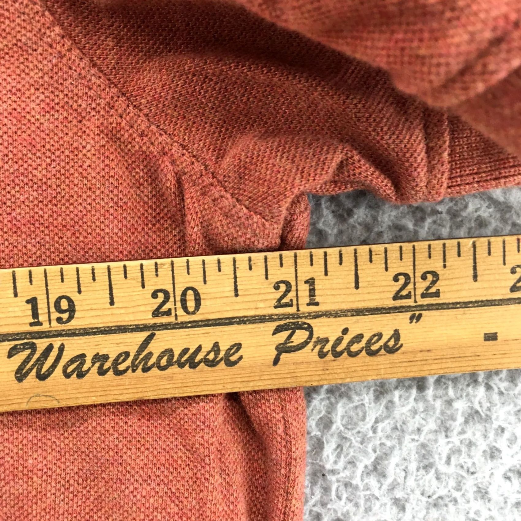 Banana Republic Banana Republic Polo Shirt Mens L Orange Cotton Short Sleeve Slim Fit Collared Size US L / EU 52-54 / 3 - 6 Thumbnail