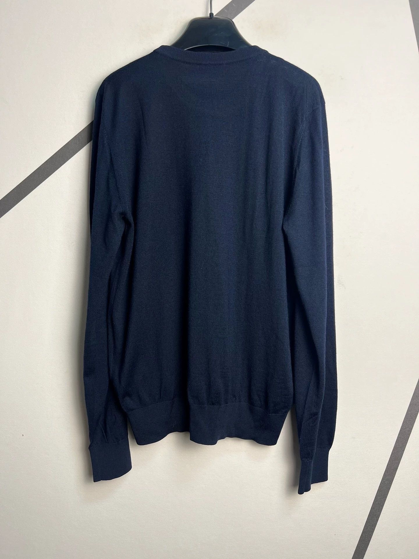 Dior Authentic Dior homme black wool sweater Size M / US 6-8 / IT 42-44 - 2 Thumbnail