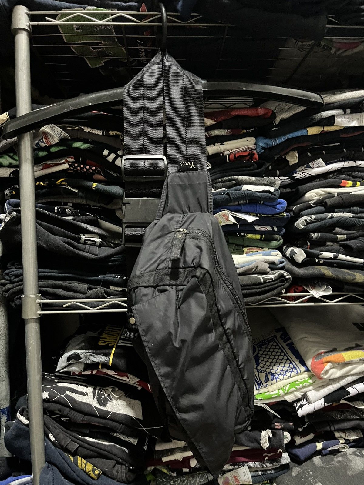 Y’Saccs by Yohji Yamamoto Nylon Croosbody Bag 90s